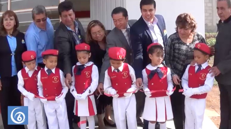 En San Francisco, se inaugura una nueva aula en el jardín de niños Jaime Torres Bodet