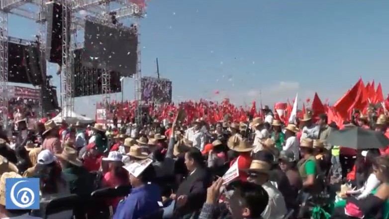 Más de 80 mil Antorchistas festejaron su 30 aniversario en Ixtapaluca