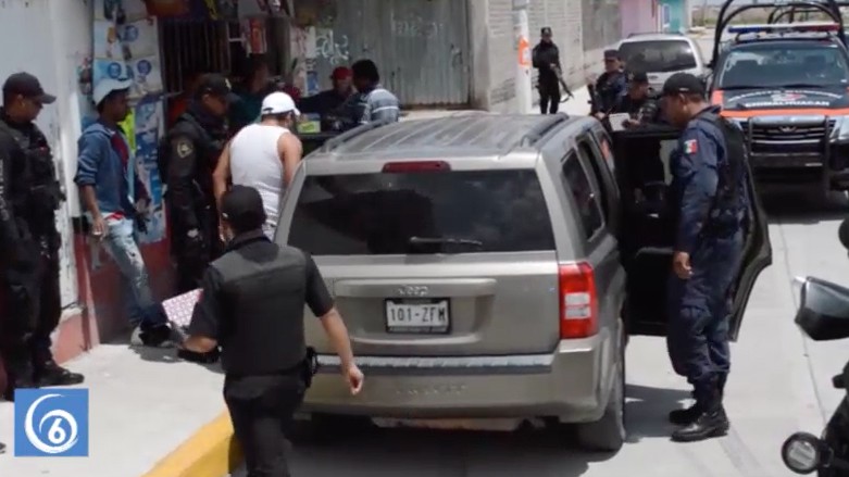 Policía municipal y estatal realizan operativos de seguridad en Chimalhuacán 