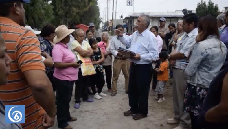 Ayuntamiento de Texcoco niega permisos de construcción de drenaje en la colonia Guadalupe Victoria