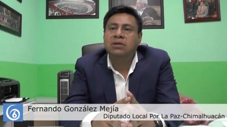 Diputado Fernando González respalda a deudores de casas de interés social en Chicoloapan