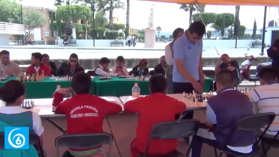 Se realiza Torneo Infantil y Juvenil de Ajedrez en Valle de Chalco