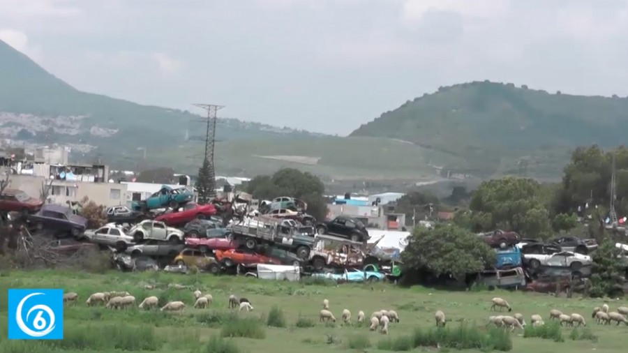 Vecinos de San Antonio, denuncian corralón de Tlalpizahuac 