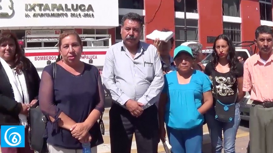 COPACI de la colonia Alfredo del Mazo denuncian agresiones por parte del delegado