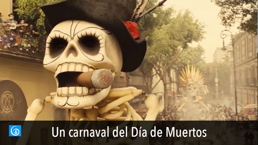 Un carnaval del Día de Muertos gracias a 