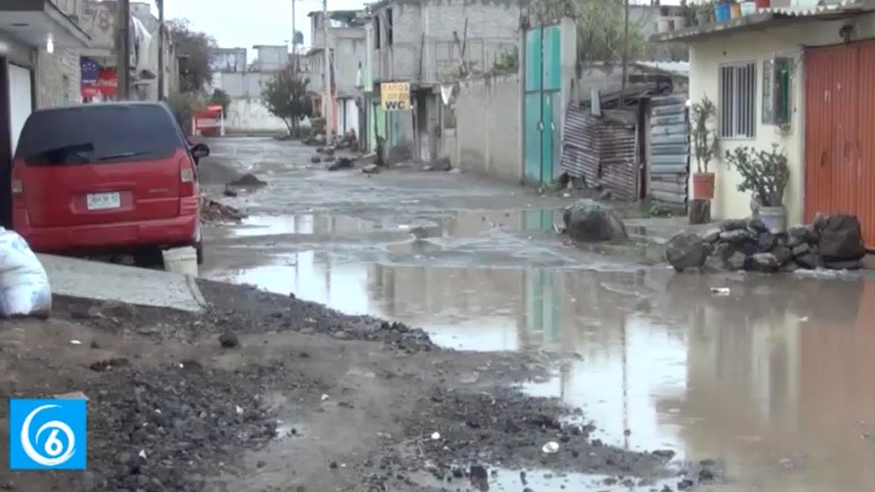 Colonias de Chalco se ven afectadas por inundaciones cada año