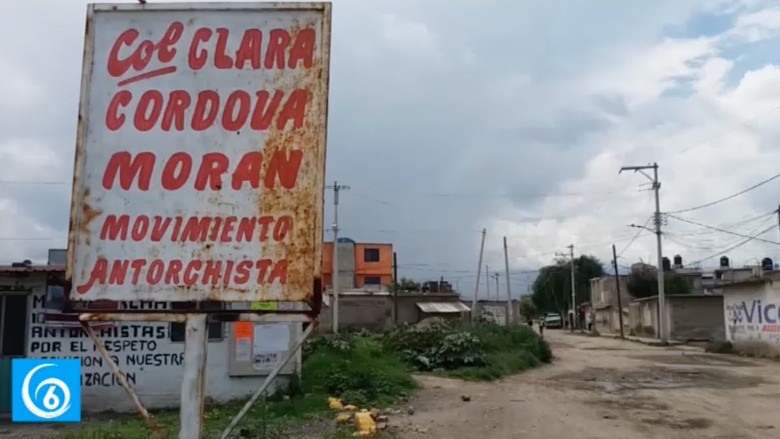 Vecinos de la colonia Clara Córdova de Chalco, piden más seguridad en sus calles
