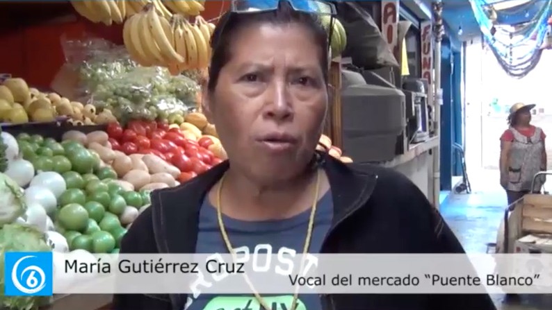 Locatarios dan a conocer las necesidades que existen en el mercado Puente Blanco en Valle de Chalco 