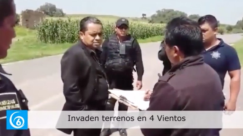 Invaden terrenos en Cuatro Vientos