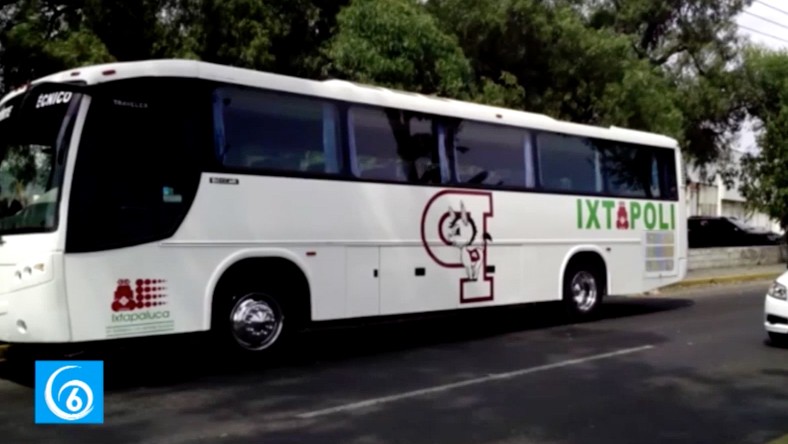 Continúa vigente el servicio de transporte gratuito para universitarios en Ixtapaluca