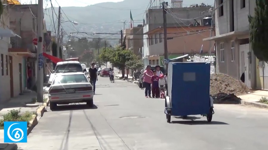 Vecinos de la colonia Valle de los Pinos en Los Reyes La Paz denuncian inseguridad