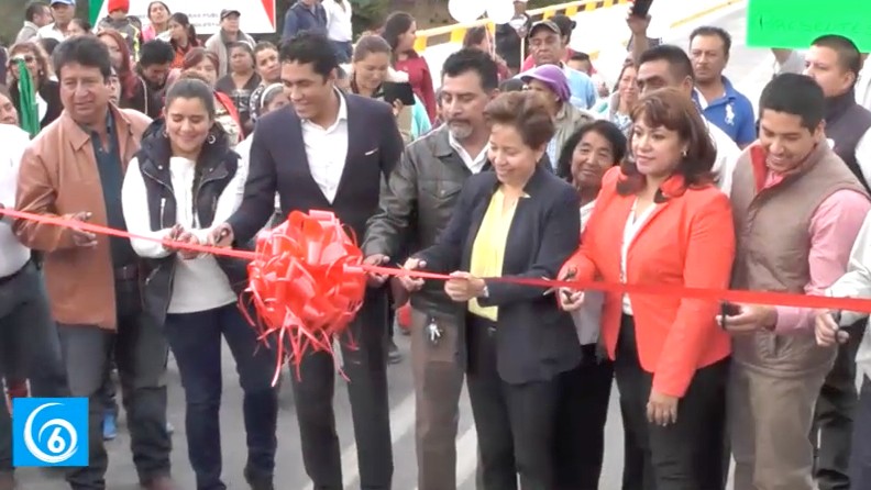 Inauguran puente vehicular en Cuatro Vientos