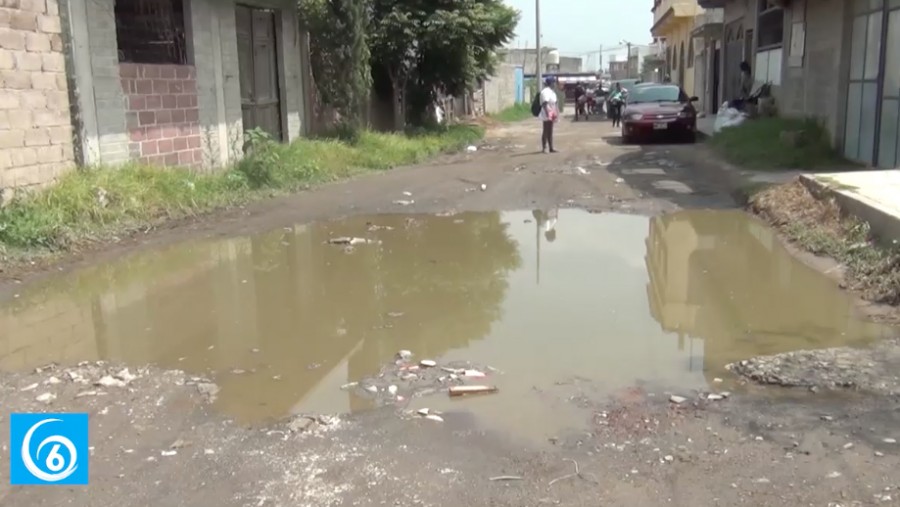 Problemas de inundaciones por lluvias en Chalco