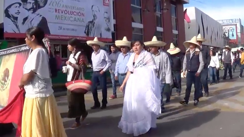 Desfile conmemorativo del 106 Aniversario de la Revolución Mexicana en Ixtapaluca