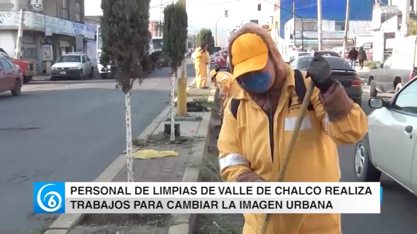 Se realizan jornadas de limpieza en Valle Chalco