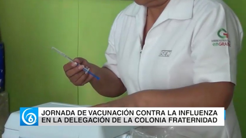 Próxima jornada de vacunación contra la influenza en Chalco