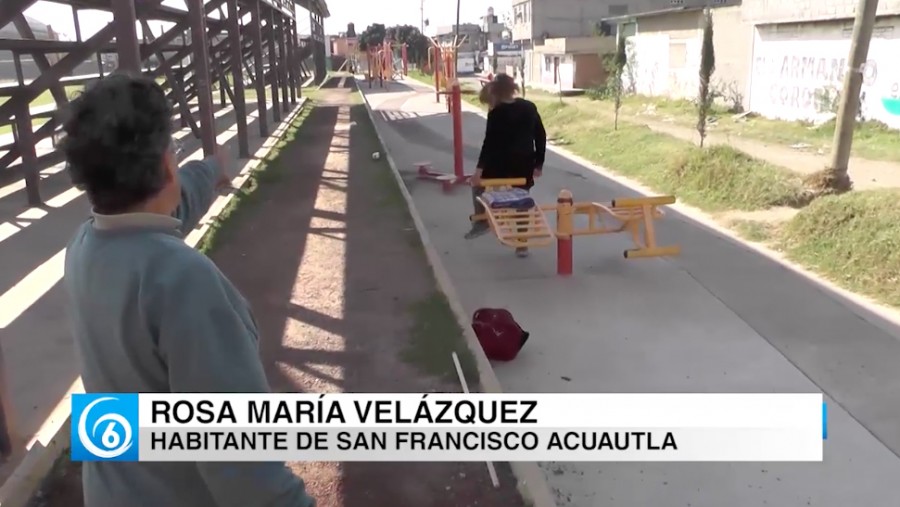 Denuncian vandalismo en aparatos ejercitados al aire libre en San Francisco