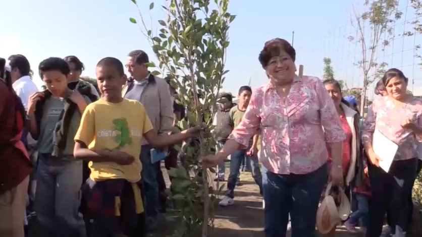 Segunda etapa de reforestación en el Chimalhuache