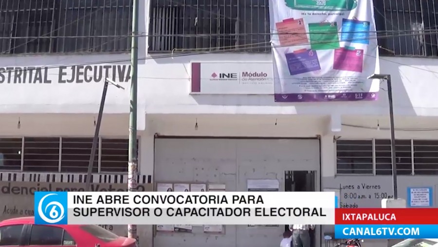 Anuncia INE convocatoria para capacitados electorales