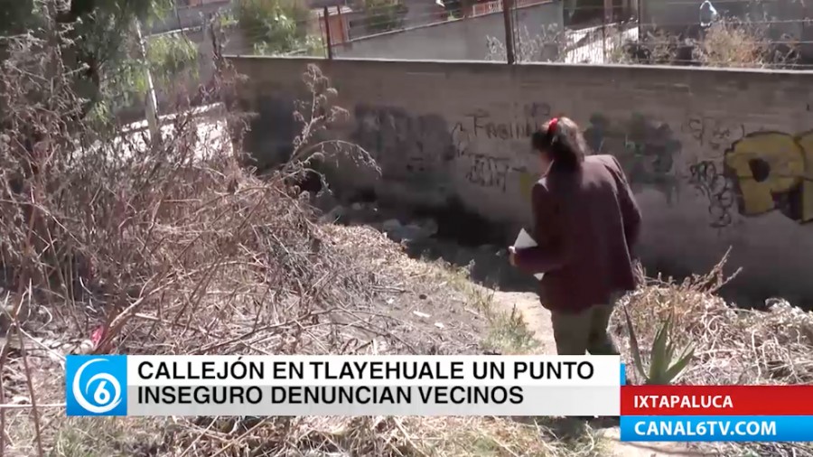 Solicitan rehabilitación de la calle Xiolitzín de la colonia Tlayehuale