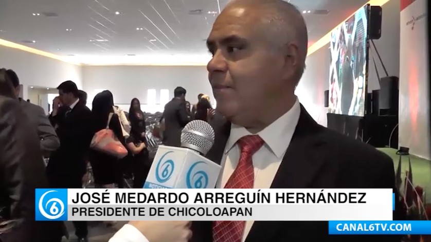 Presidente de Chicoloapan, José Medardo Arreguín. rindió su 1er informe de gobierno
