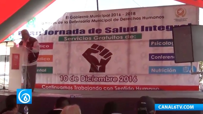 Derechos humanos realizó Jornada de Salud en Ixtapaluca