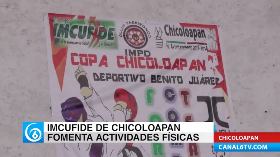 El IMCUFIDE Chicoloapan fomenta la actividad física en sus espacios deportivos