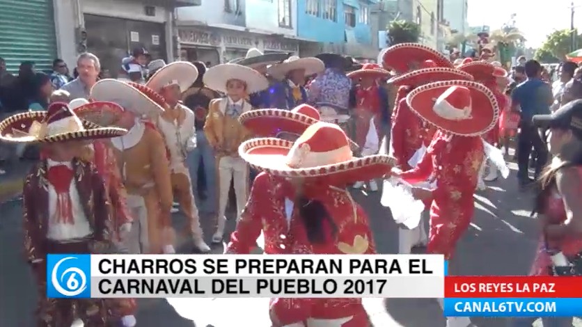 Charros de Los Reyes se preparan para próximo carnaval