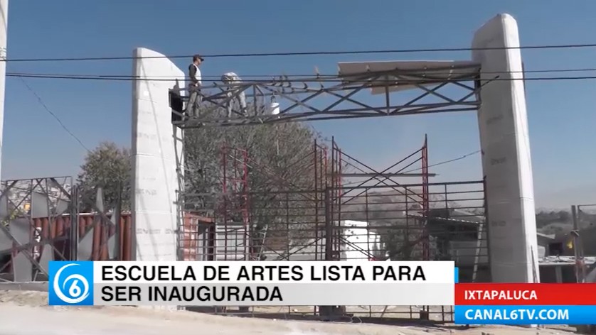 Lista para ser inaugurada la escuela de artes en Ixtapaluca