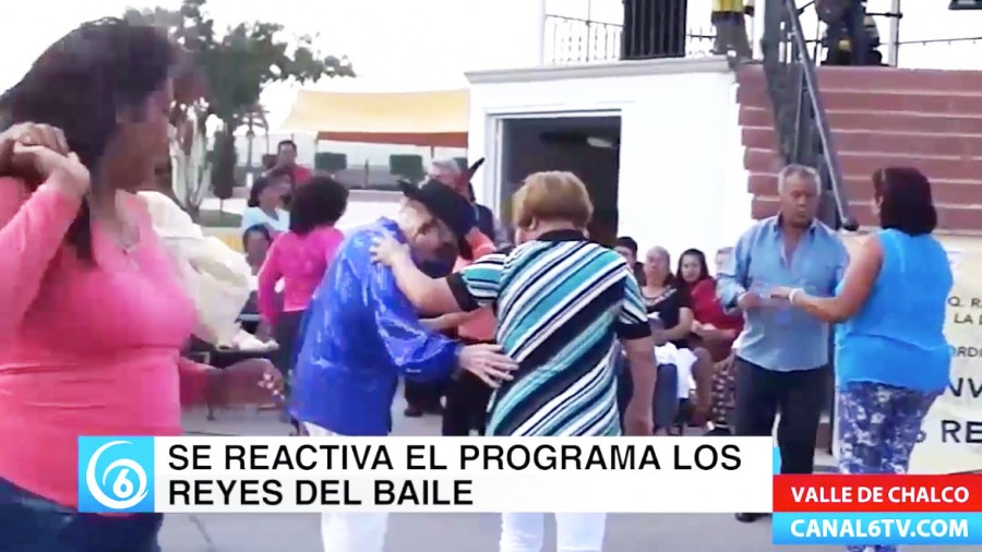 Se reactiva el programa Los reyes del baile en Valle de Chalco.