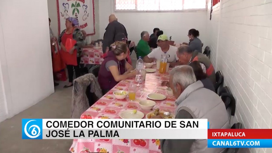 Actividades del comedor comunitario de San José de la Palma