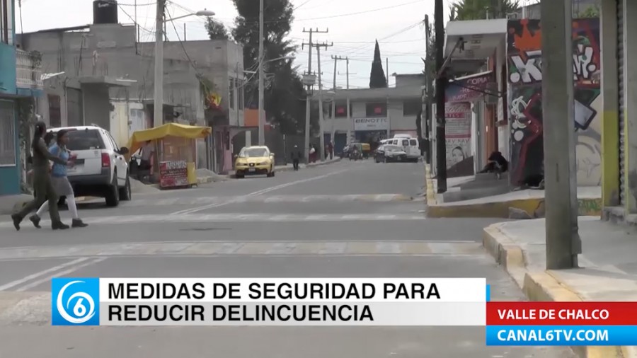 Edil de Valle de Chalco anuncia nuevas medidas de seguridad en el municipio