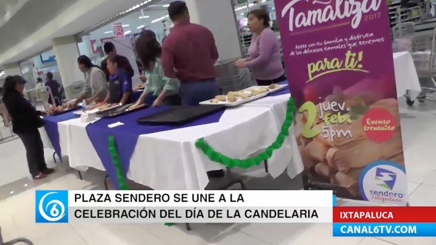 Festejan el Día de la Candelaria en Plaza Sendero Ixtapaluca