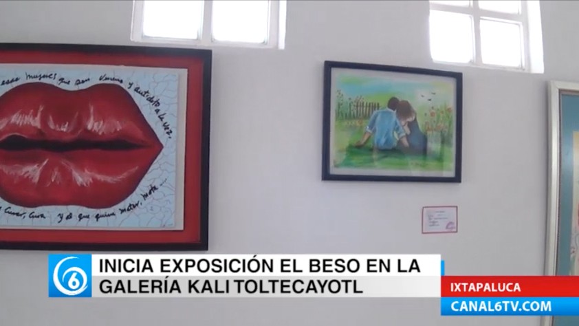 Inauguran exposición El Beso