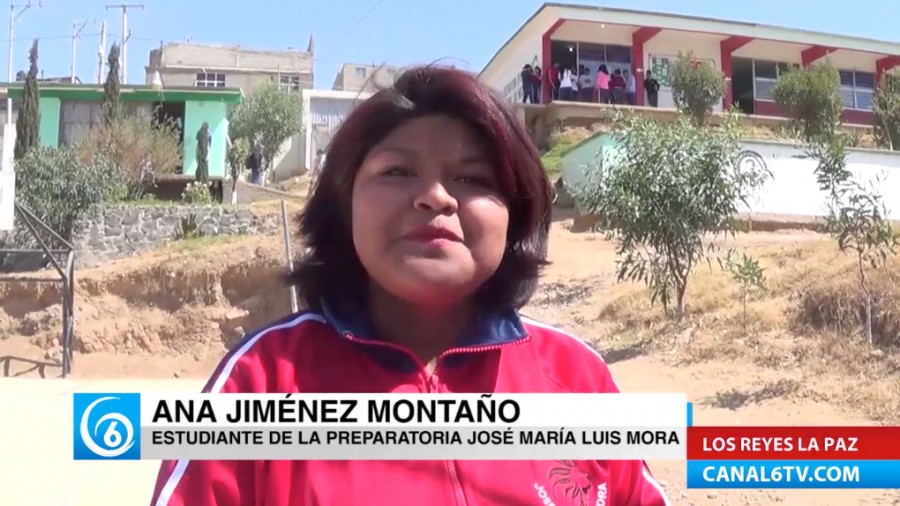 Preparatoria José María Luis Mora en Los Reyes La Paz carece de instalaciones adecuadas para sus alumnos