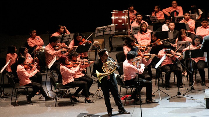 Teatro Acolmixtli alberga talento musical de niños y jóvenes