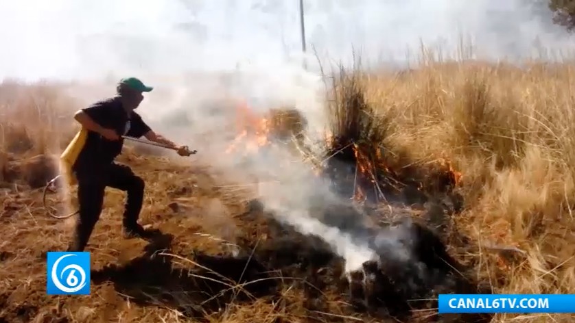 Culminó curso para prevenir y controlar incendios forestales impartido por Dirección de Ecología