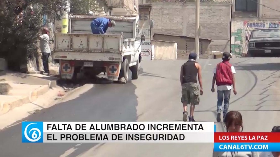 Incrementa la inseguridad ante la falta de alumbrado público en la colonia Mariel de Los Reyes La Paz