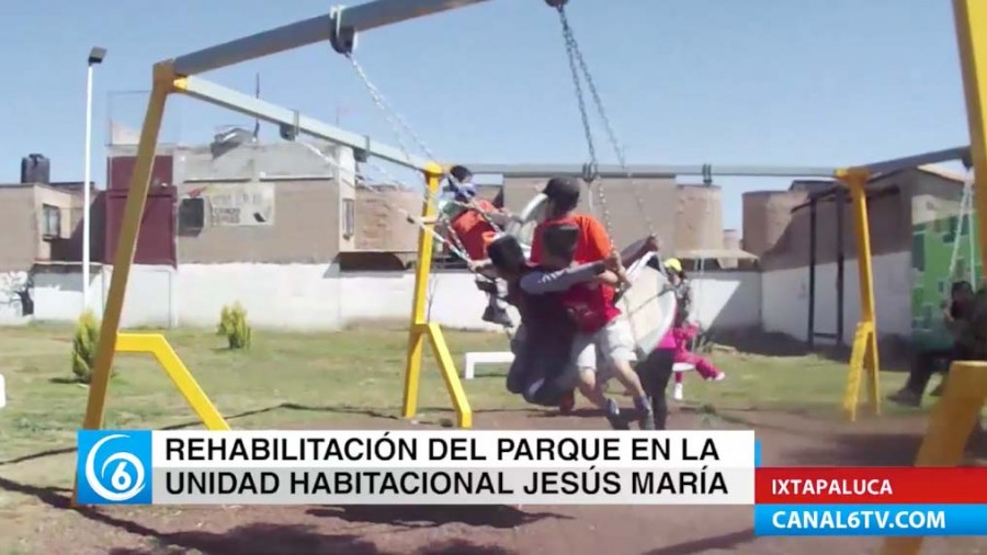 Rehabilitación de parque en la unidad Jesús María