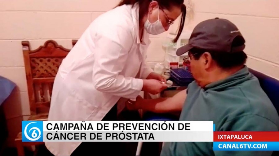 Dirección de Salud de Ixtapaluca realiza campaña contra el cáncer de próstata