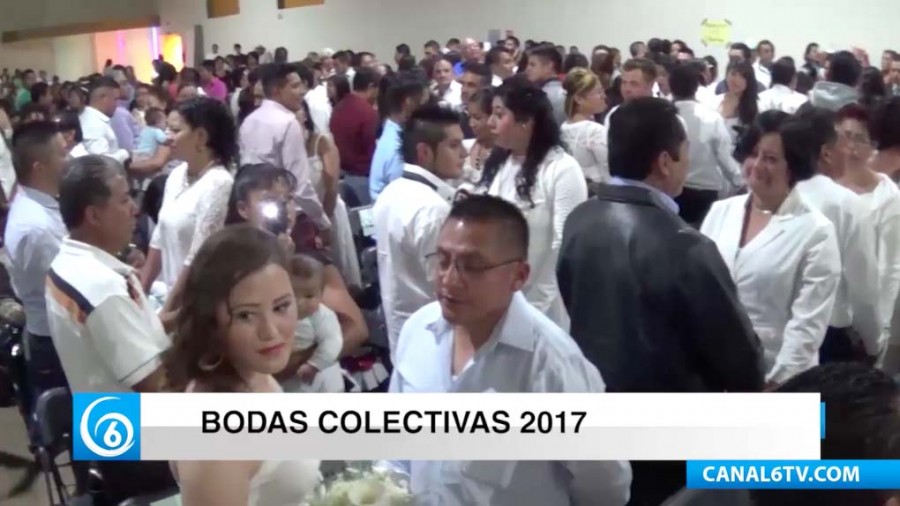 Realizan bodas comunitarias en el municipio de Ixtapaluca