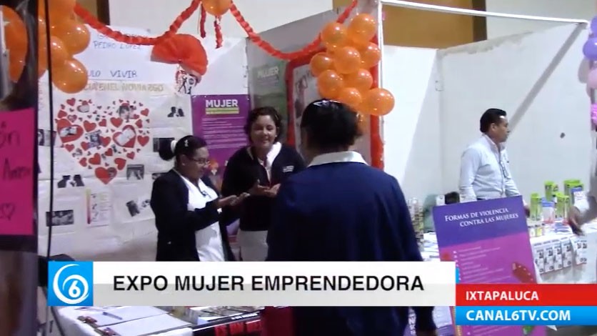 Se llevó a cabo la Expo-Mujer Emprendedora en Ixtapaluca