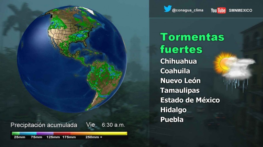 PRONÓSTICO METEREOLÓGICO DE LA REPÚBLICA MEXICANA