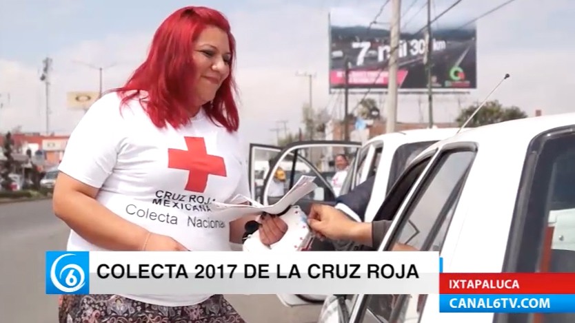 Inicia la colecta nacional de la Cruz Roja en Ixtapaluca