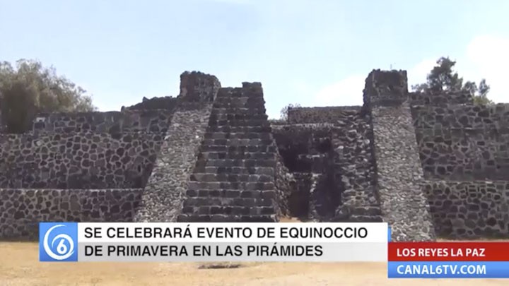 Evento de equinoccio de primavera en las pirámides de Los Reyes Acaquilpan