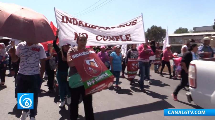 Alrededor de 10 mil habitantes de Ecatepec denuncia la falta de palabra del edil Indalecio Ríos