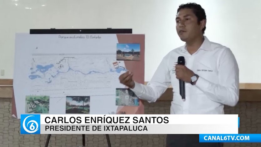 Reunión de ejidatarios con edil de Ixtapaluca en beneficio de parque ecoturístisco