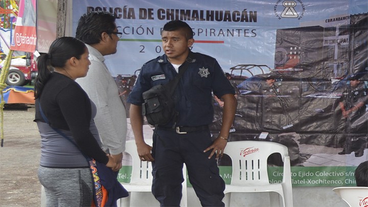 POLICÍA DE CHIMALHUACÁN SOLICITA JÓVENES CON VOCACIÓN DE SERVICIO