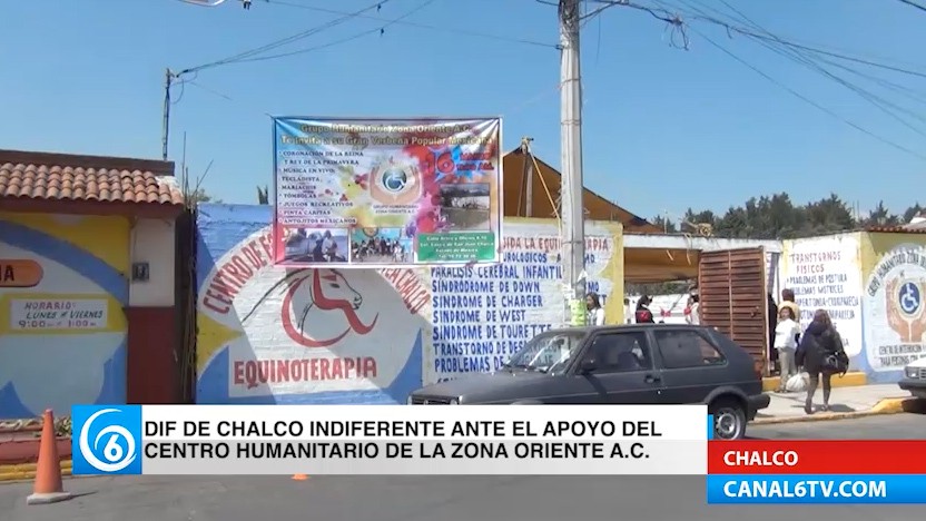 DIF de Chalco indiferente ante solicitud de apoyo del Centro Humanitario de la Zona Oriente A.C.