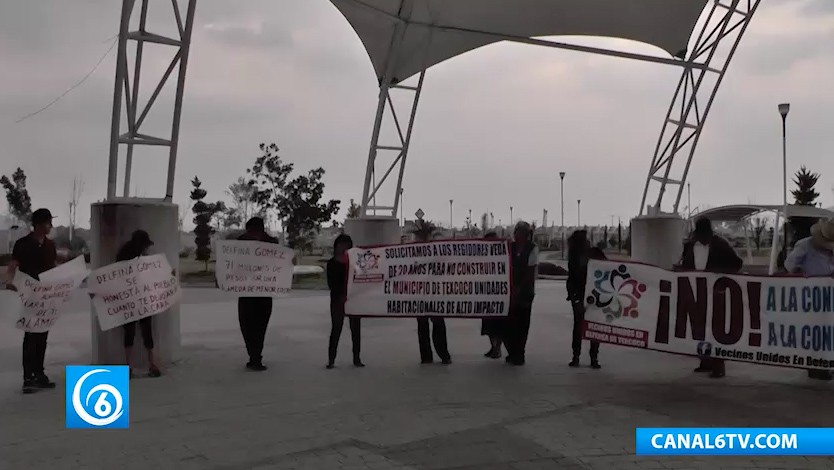 Vecinos de Texcoco denuncian escasez de agua en varias colonias